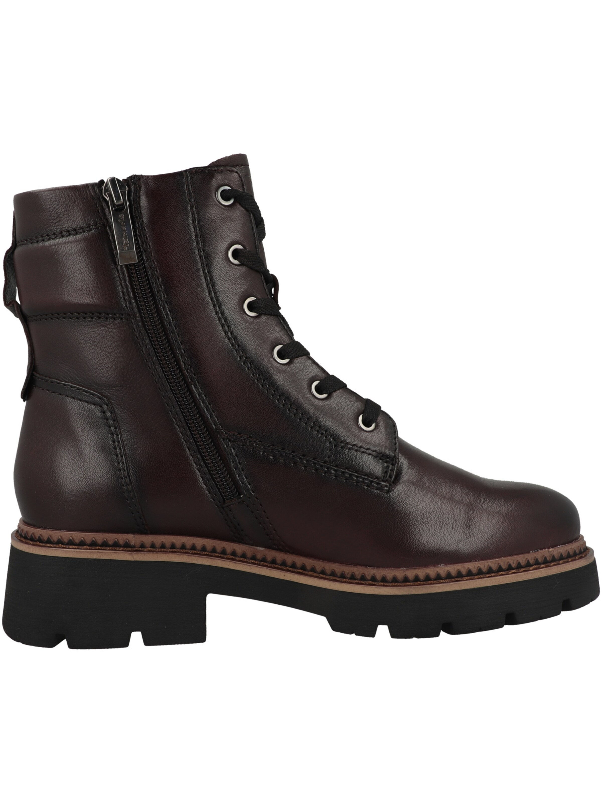 Bottines à lacets Tamaris en marron