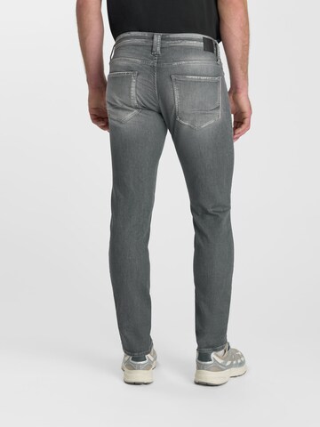 Le Temps Des Cerises Slimfit Jeans '700/11' in Grijs