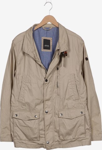 BRAX Jacket & Coat in XL in Beige: front
