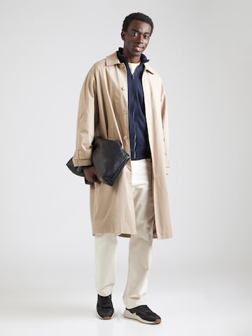BOSS Sweat jacket 'Zestart' in Blue