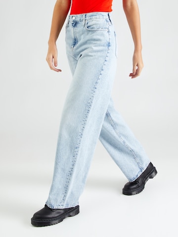 Calvin Klein Jeans Regular Jeans in Blauw: voorkant