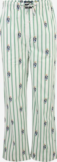 Polo Ralph Lauren Pyjamahousut värissä marine / opaali / vihreä / pastellinvihreä, Tuotenäkymä