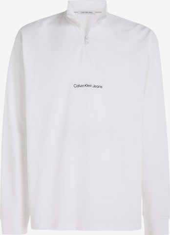 Calvin Klein Jeans - Camiseta en blanco: frente