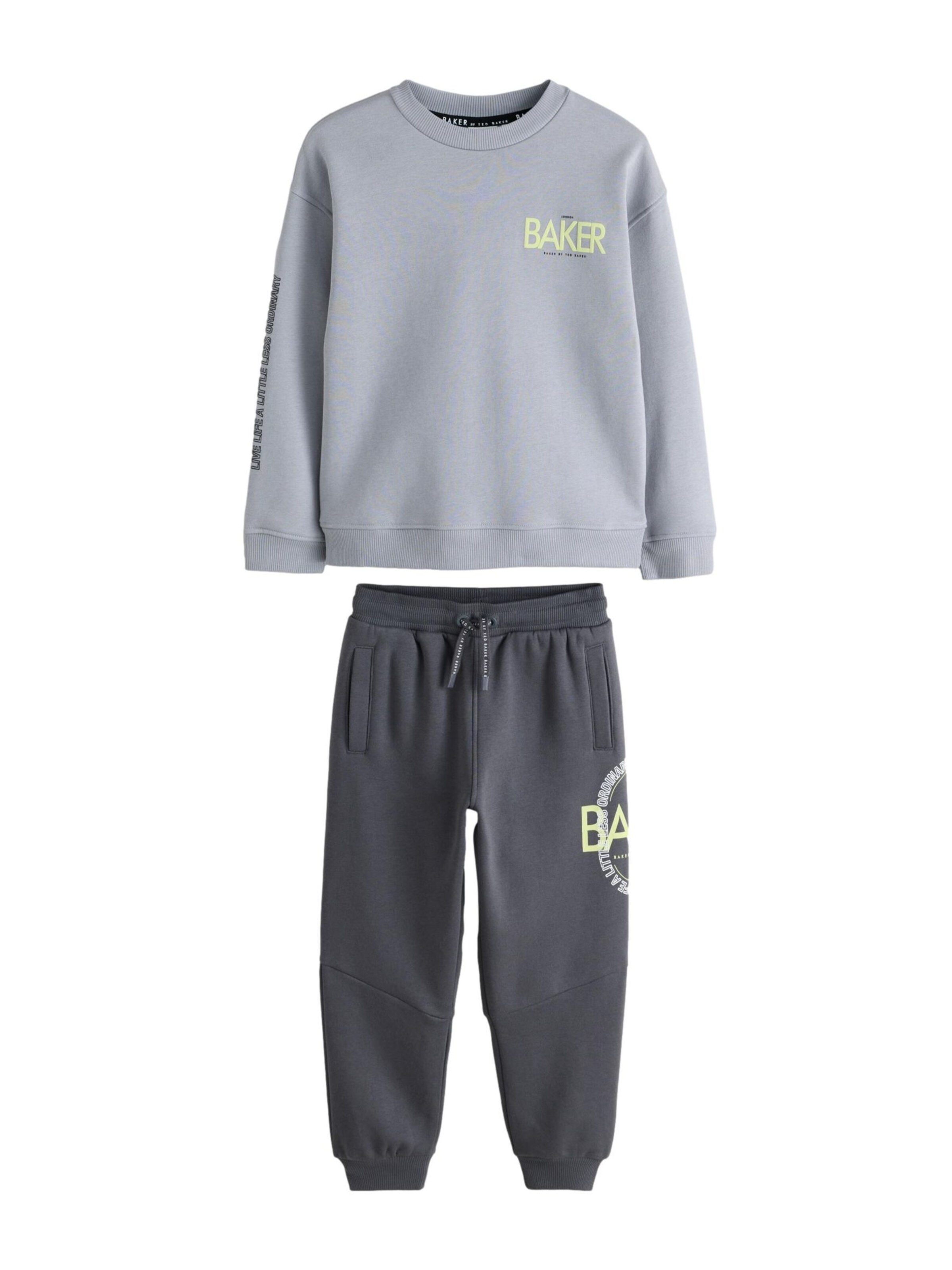 Baker by Ted Baker Joggingová súprava - Sivá: predná strana