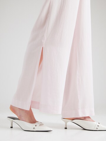 Aware Bő szár Nadrág 'AWRYDER' - rózsaszín