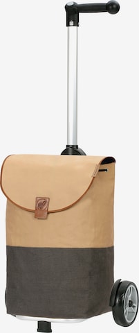 Andersen Shopper Trolley 'Unus' in Bruin: voorkant