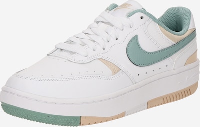 Sportbačiai be auliuko 'Gamma Force' iš Nike Sportswear, spalva – smėlio spalva / smaragdinė spalva / balta, Prekių apžvalga