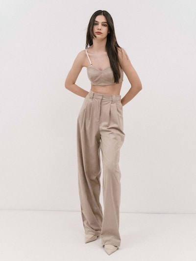 4TAILORS Calças 'Chili' em bege, Vista do artigo