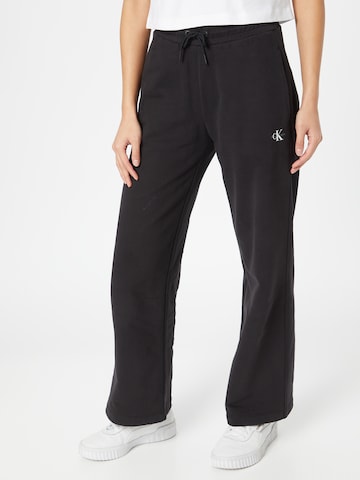 Calvin Klein Jeans Широка кройка Панталон в : отпред