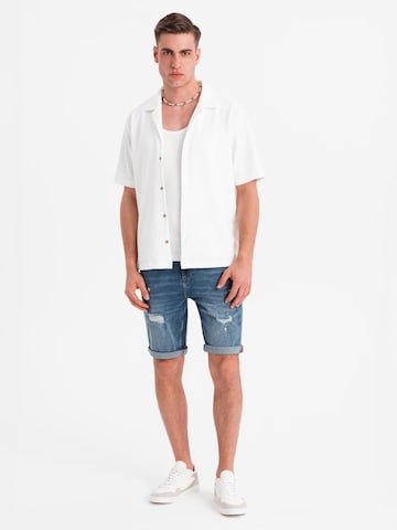 Ombre Regular Jeans‌‌‌‌ in Blau