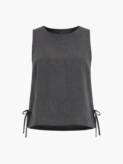 AmourLinen Top 'Rosie'‌‌‌ in XS in grau, Produktansicht