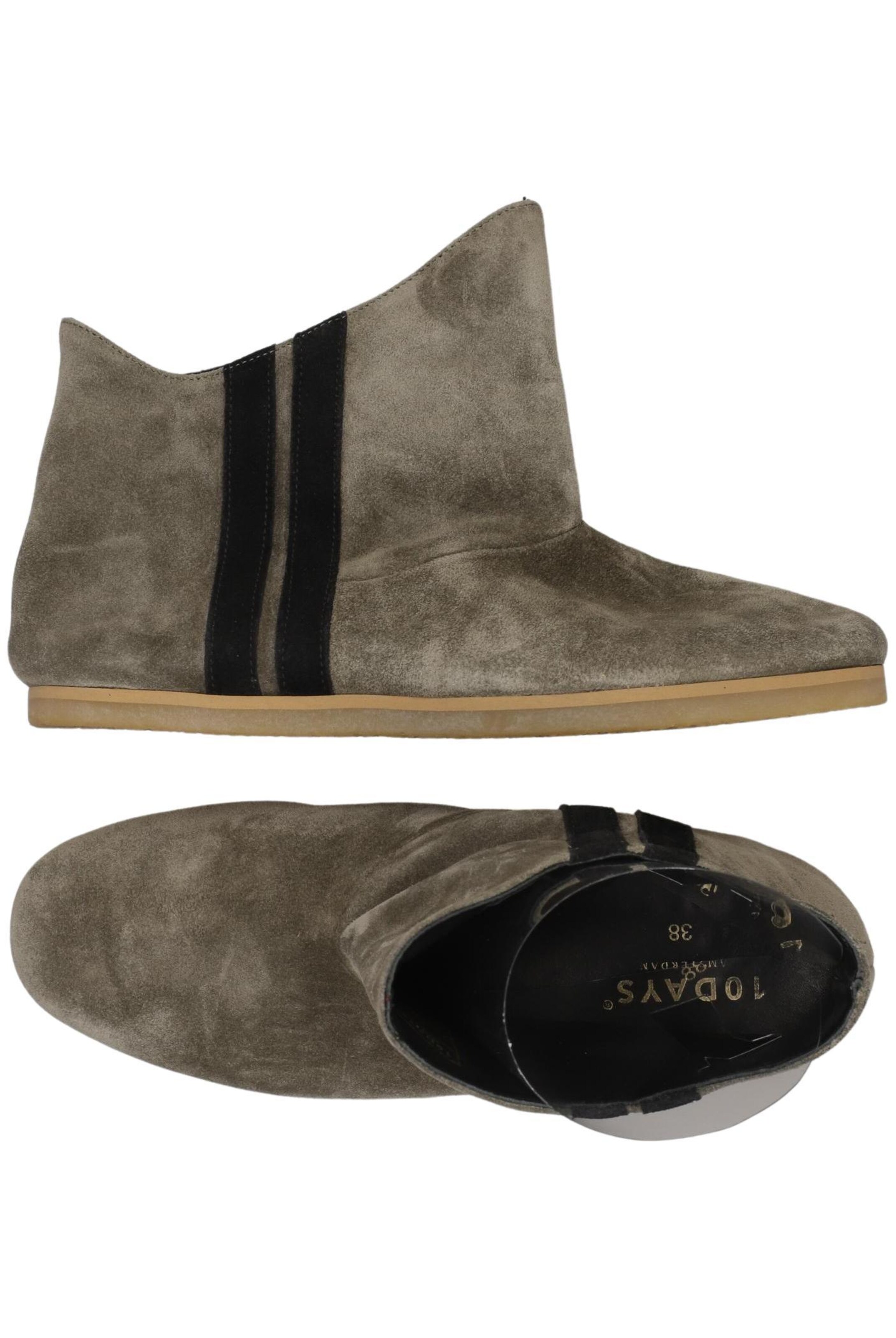 10Days Stiefelette 38 in Grau: Vorderseite