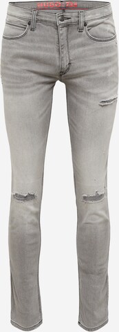 Slimfit Jeans di HUGO in grigio: frontale