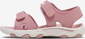 Hummel Sandals 'Pool' in Pink: front