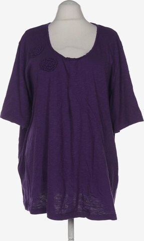 Ulla Popken Top & Shirt in 11XL in Purple: front