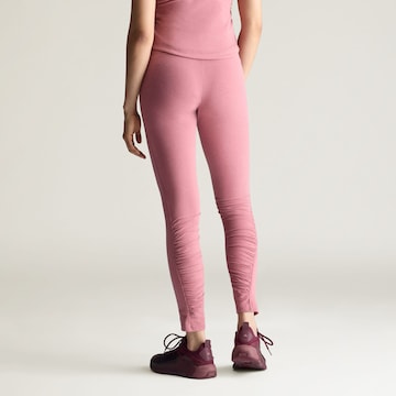 rožinė ADIDAS BY STELLA MCCARTNEY Siauras Sportinės kelnės 'Studio'