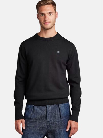 G-STAR Sweatshirt in Black: front