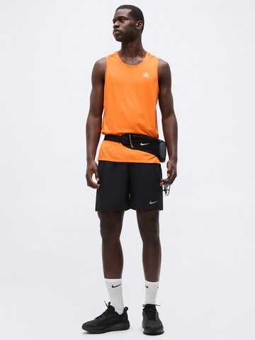 NIKE Regular Sportshorts 'Miler' in Schwarz