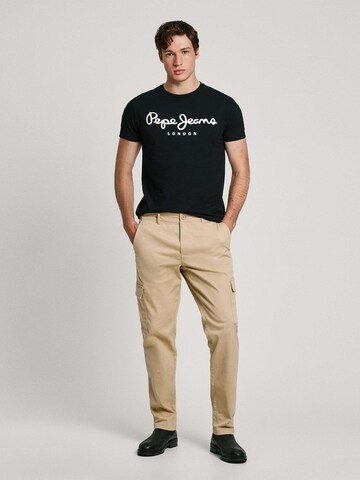 Maglietta di Pepe Jeans in nero: frontale