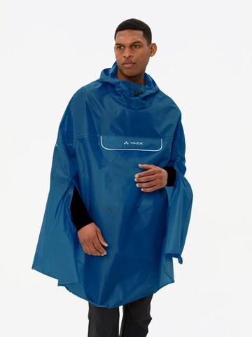 VAUDE Outdoorjas 'Valdipino' in Blauw: voorkant