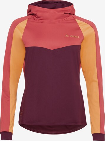 VAUDE Functioneel shirt 'Qimsa II' in Rood: voorkant