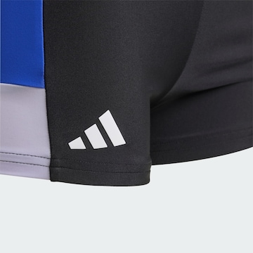 ADIDAS PERFORMANCE Board Shorts ' Colorblock 1-Inch Swim Boxers Kids ' in Black