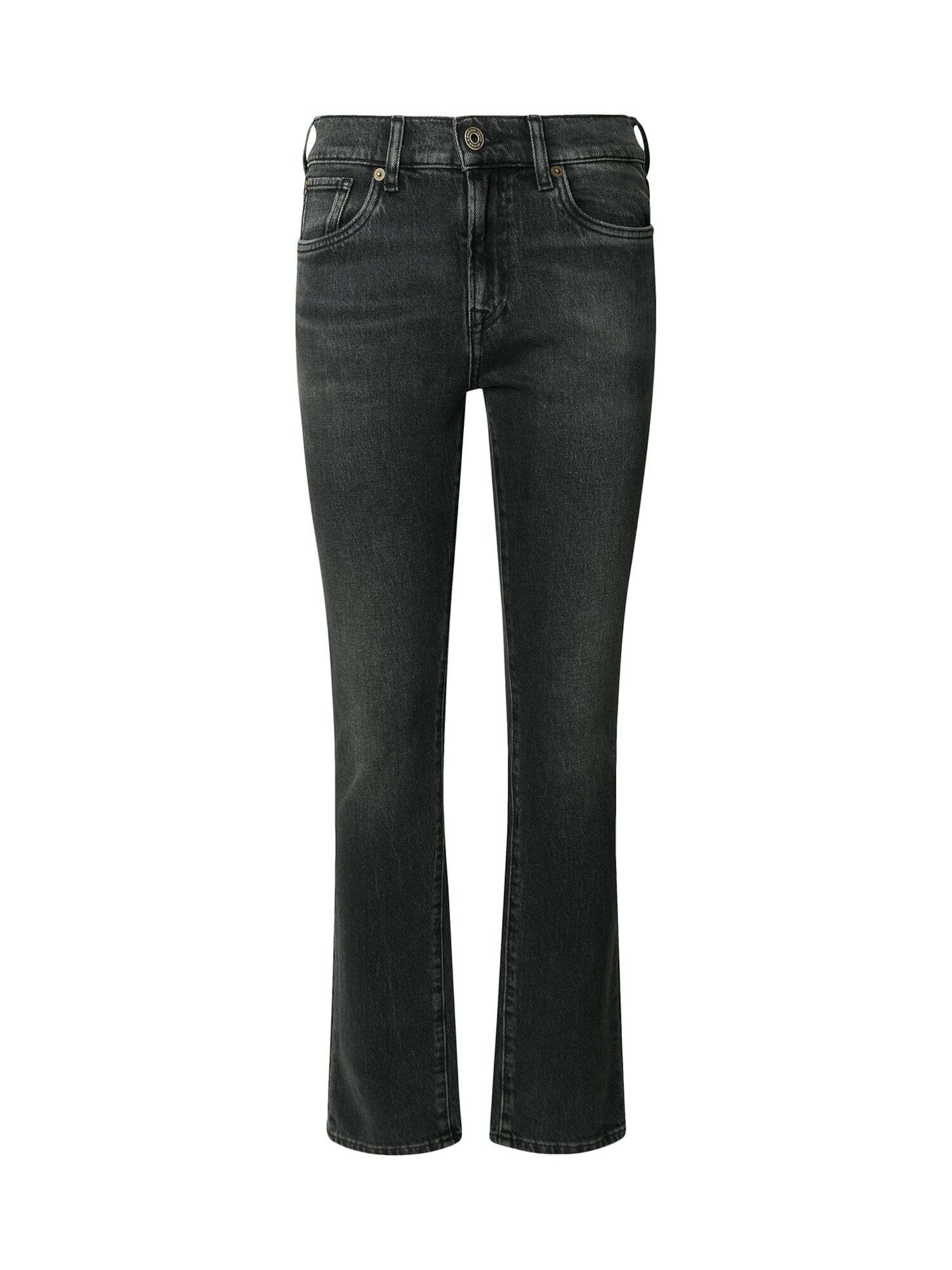 Pepe Jeans Slimfit Jeans 'Grace ' in Zwart: voorkant