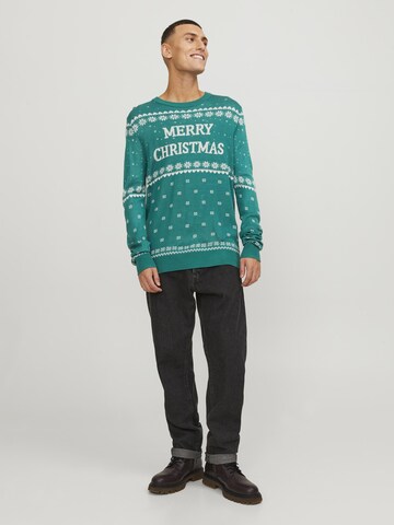 JACK & JONES Sweater in Green