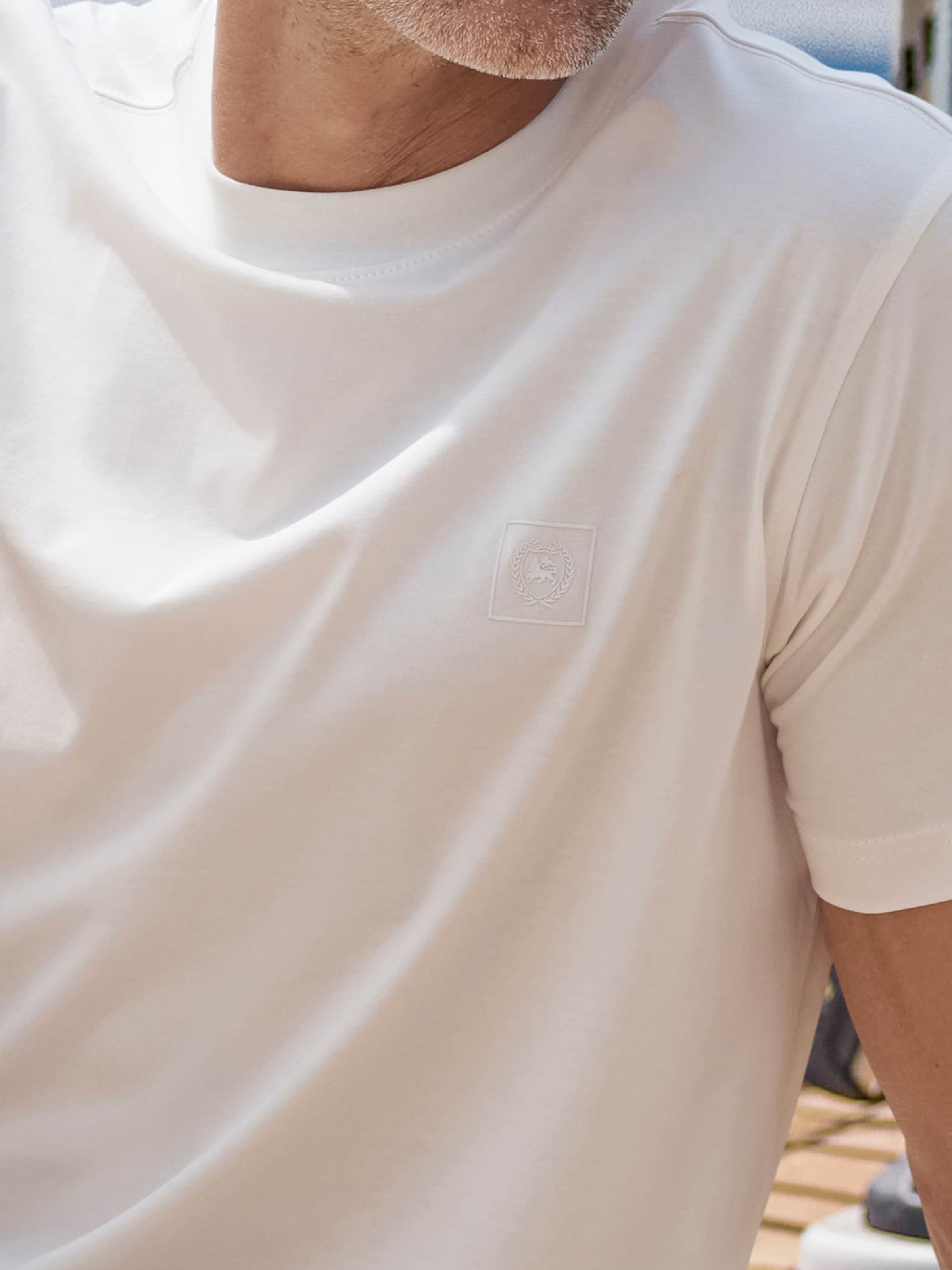 T-Shirt LERROS en blanc