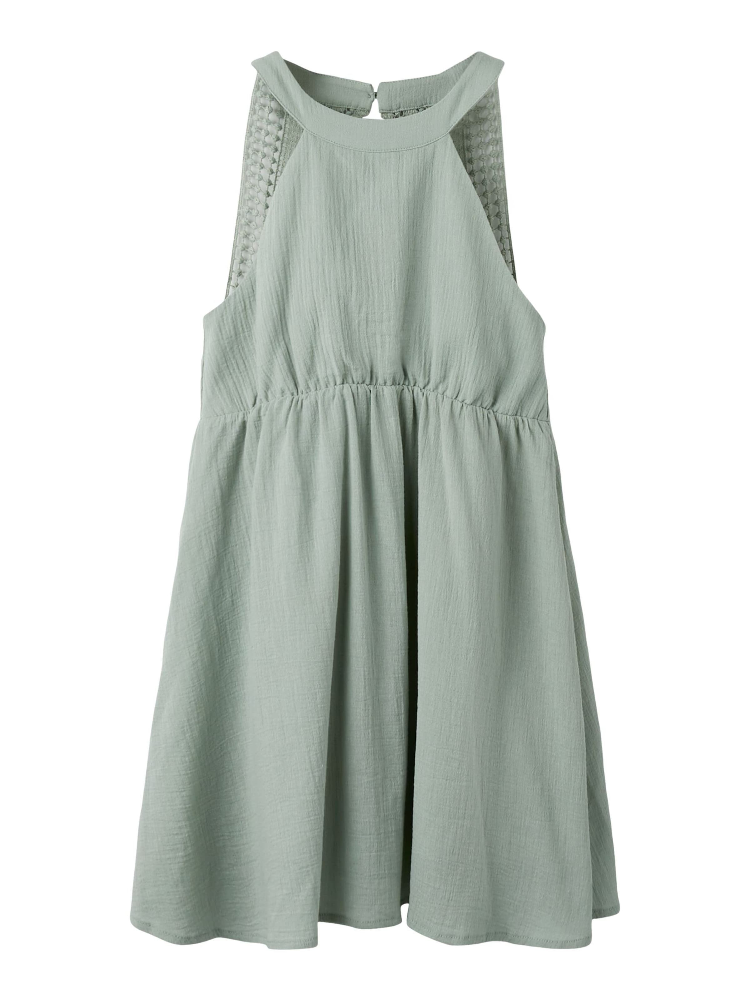 NAME IT - Vestido en verde: frente