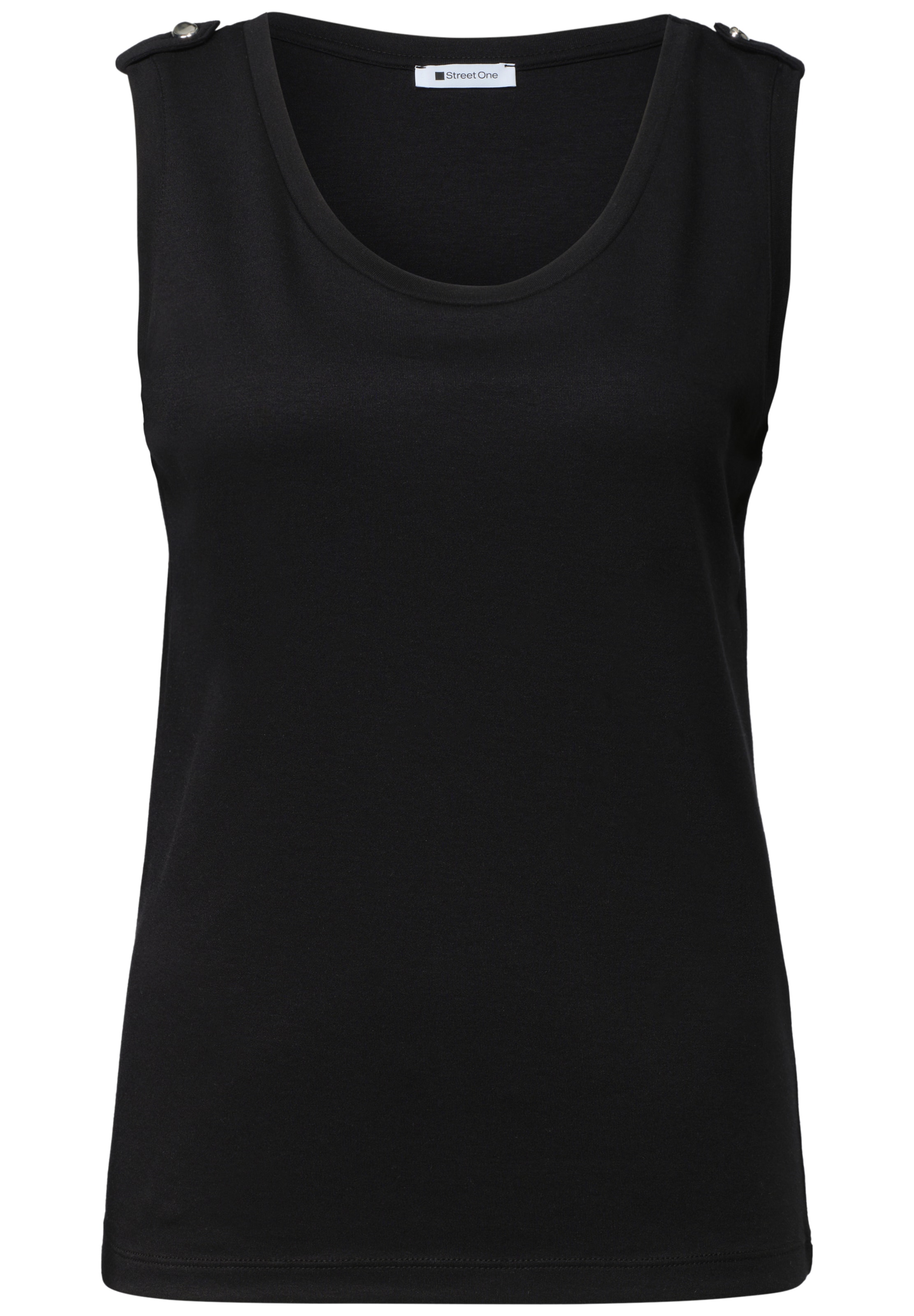 STREET ONE Top in Black: front