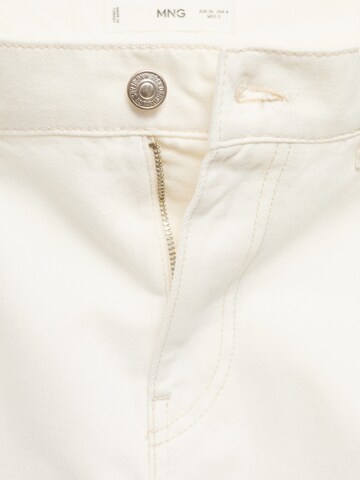 MANGO Regular Jeans 'Nina' in Weiß