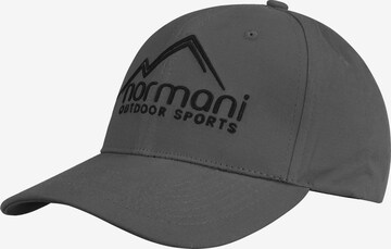 normani Sportcap 'Neys' in Grau: predná strana