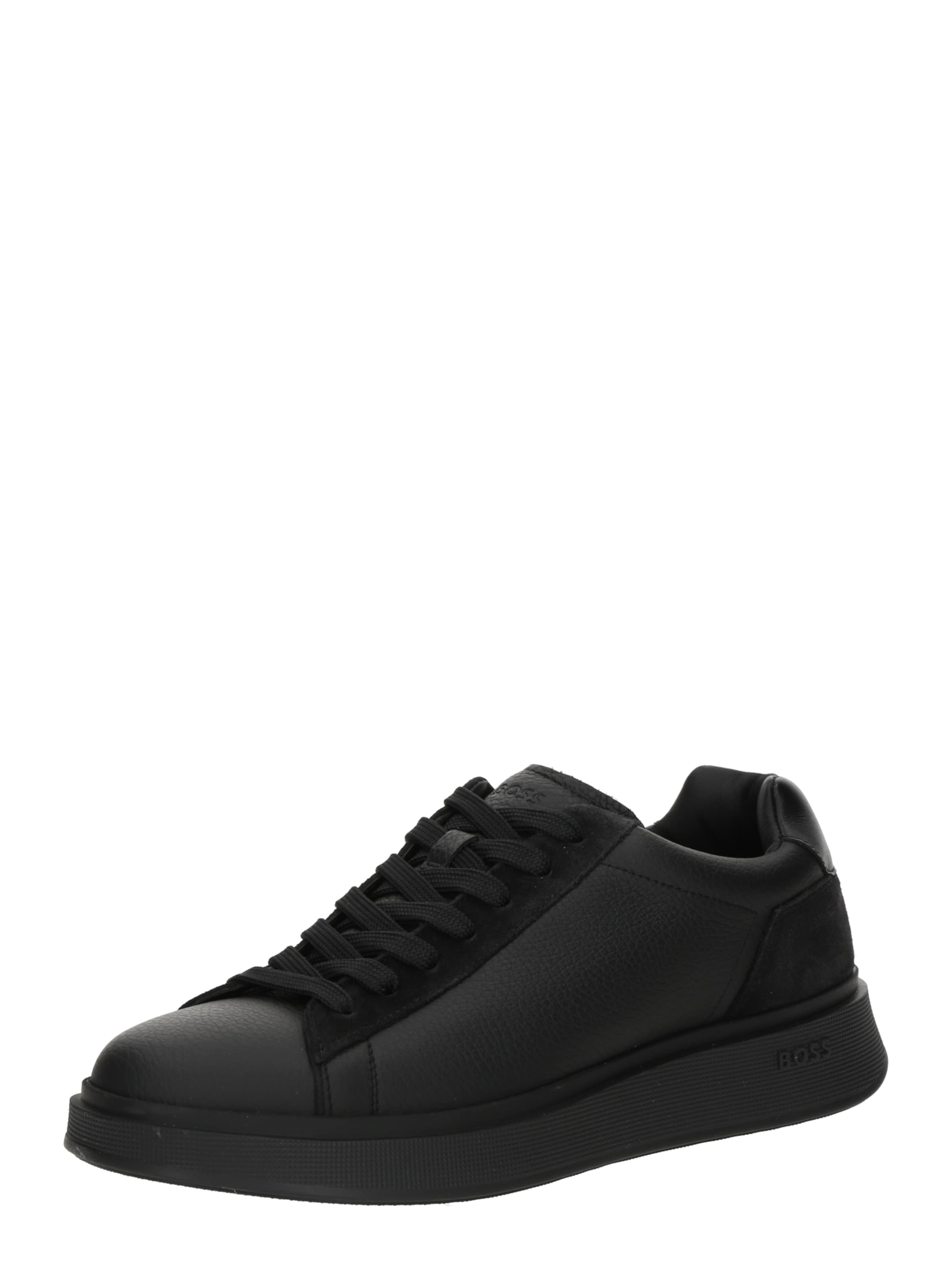Sneaker low 'Bulton' de la BOSS pe negru: față