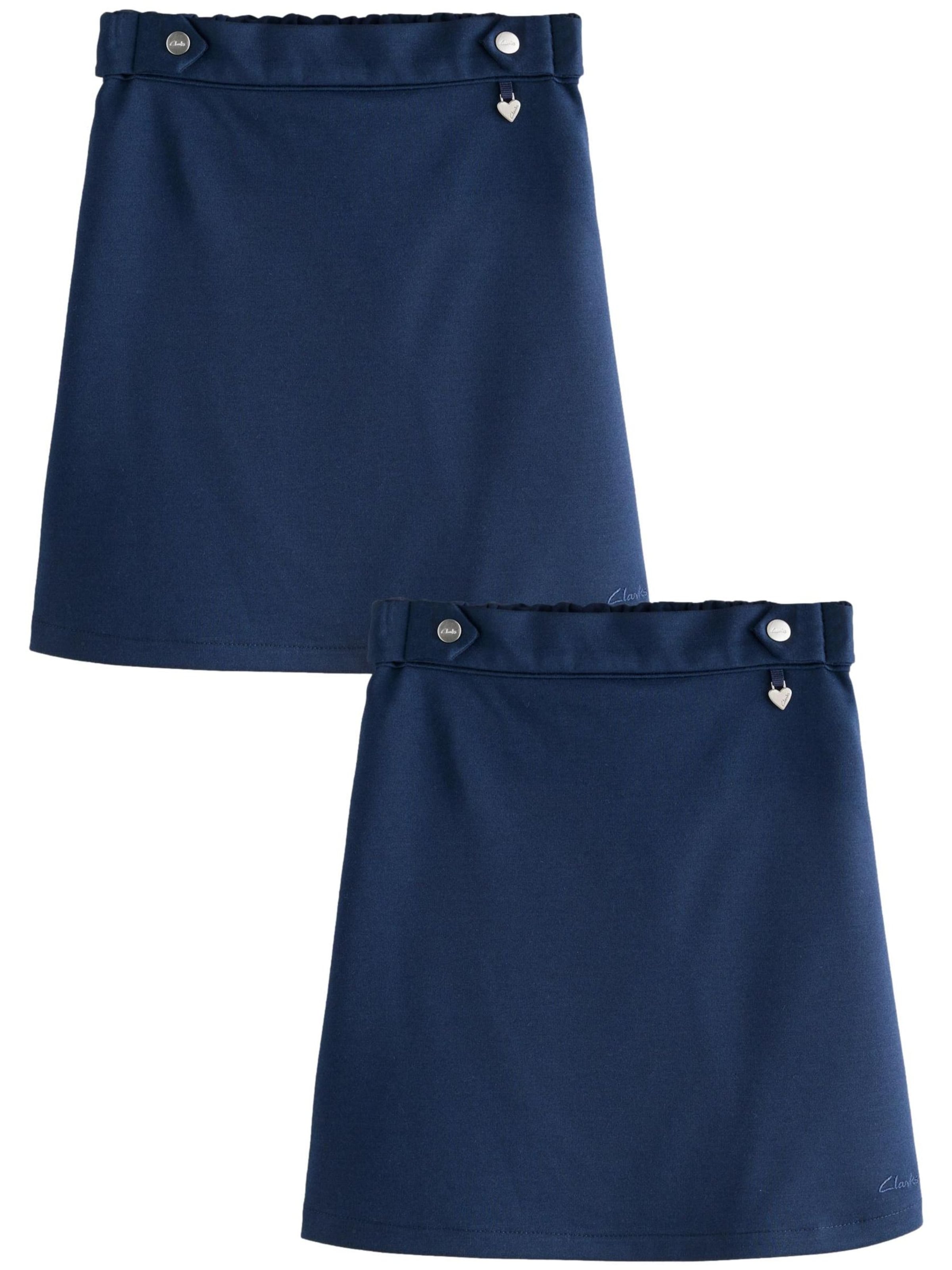 CLARKS Rock in Blau: Vorderseite