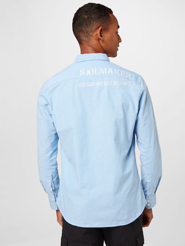 Gaastra Regular fit Button Up Shirt 'South East' in Blue