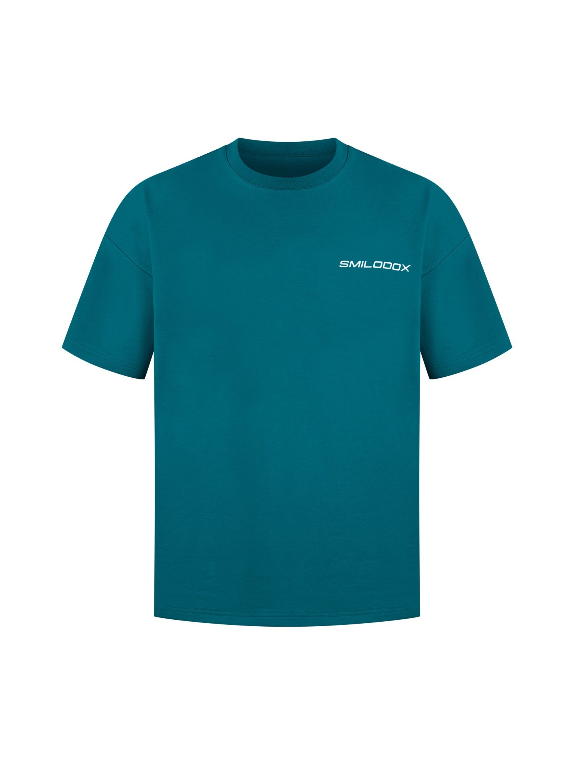 Smilodox Shirt in Groen: voorkant