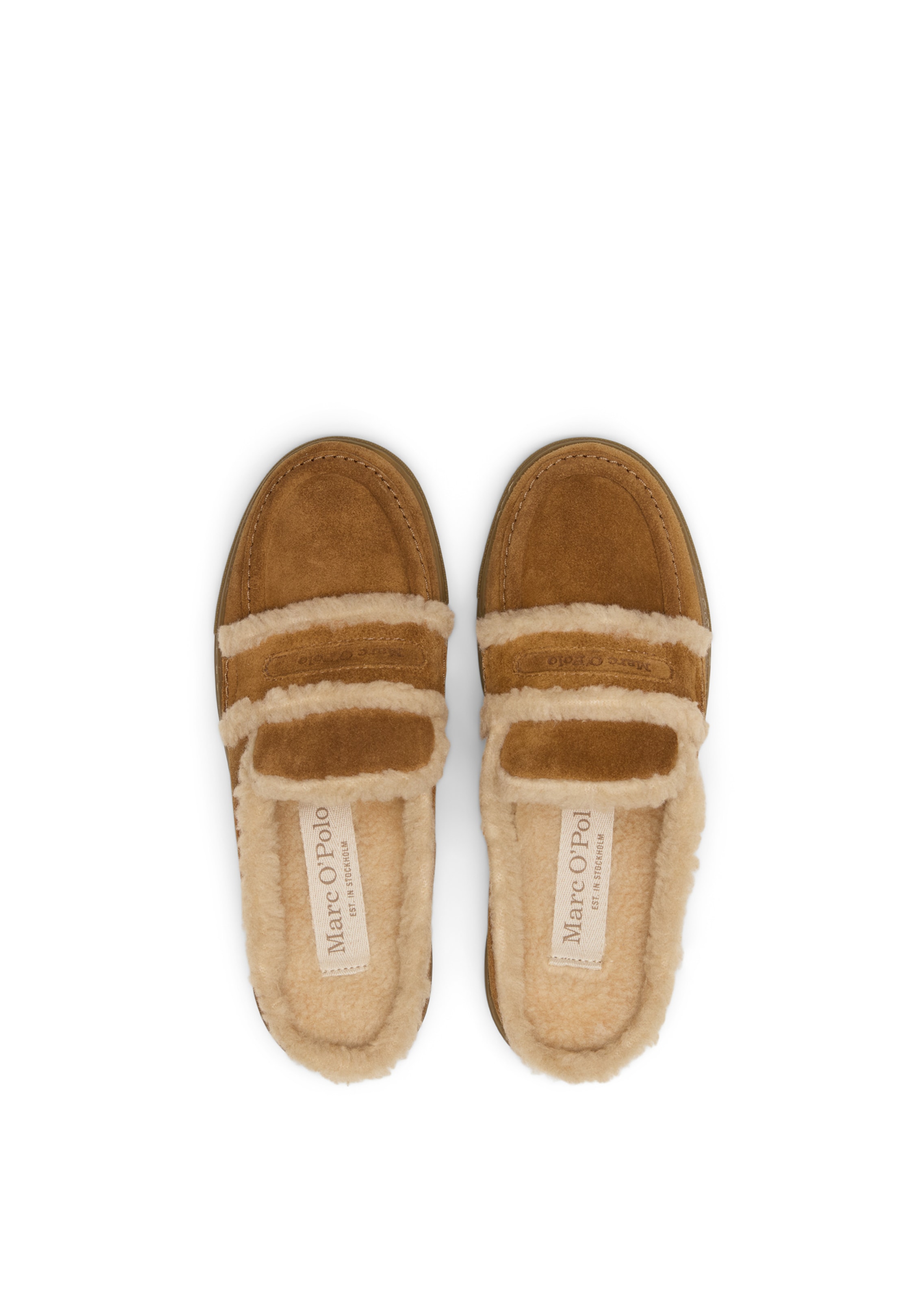 Marc O'Polo Mule 'Kara' in Brown: top