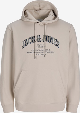 JACK & JONES Sweatshirt 'JJEDENVER' i beige: forside