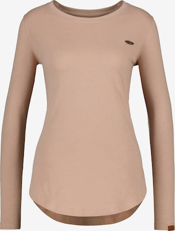 Alife and Kickin Shirt 'LeaAK' in Beige: front