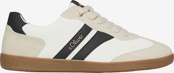 s.Oliver Sneakers laag in Beige: voorkant