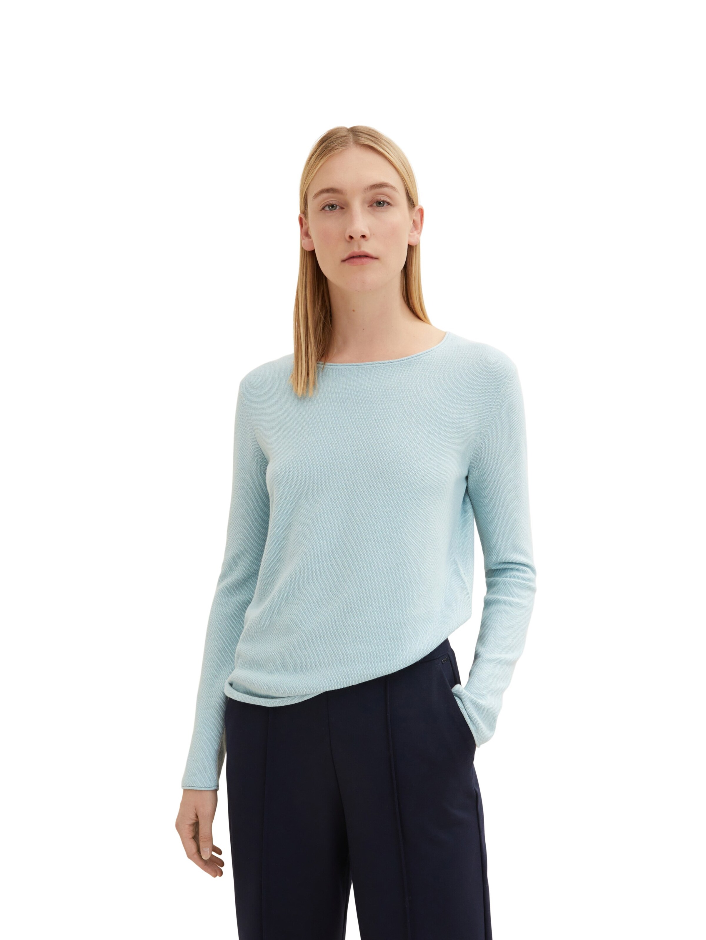 TOM TAILOR Pullover in Blau: Vorderseite