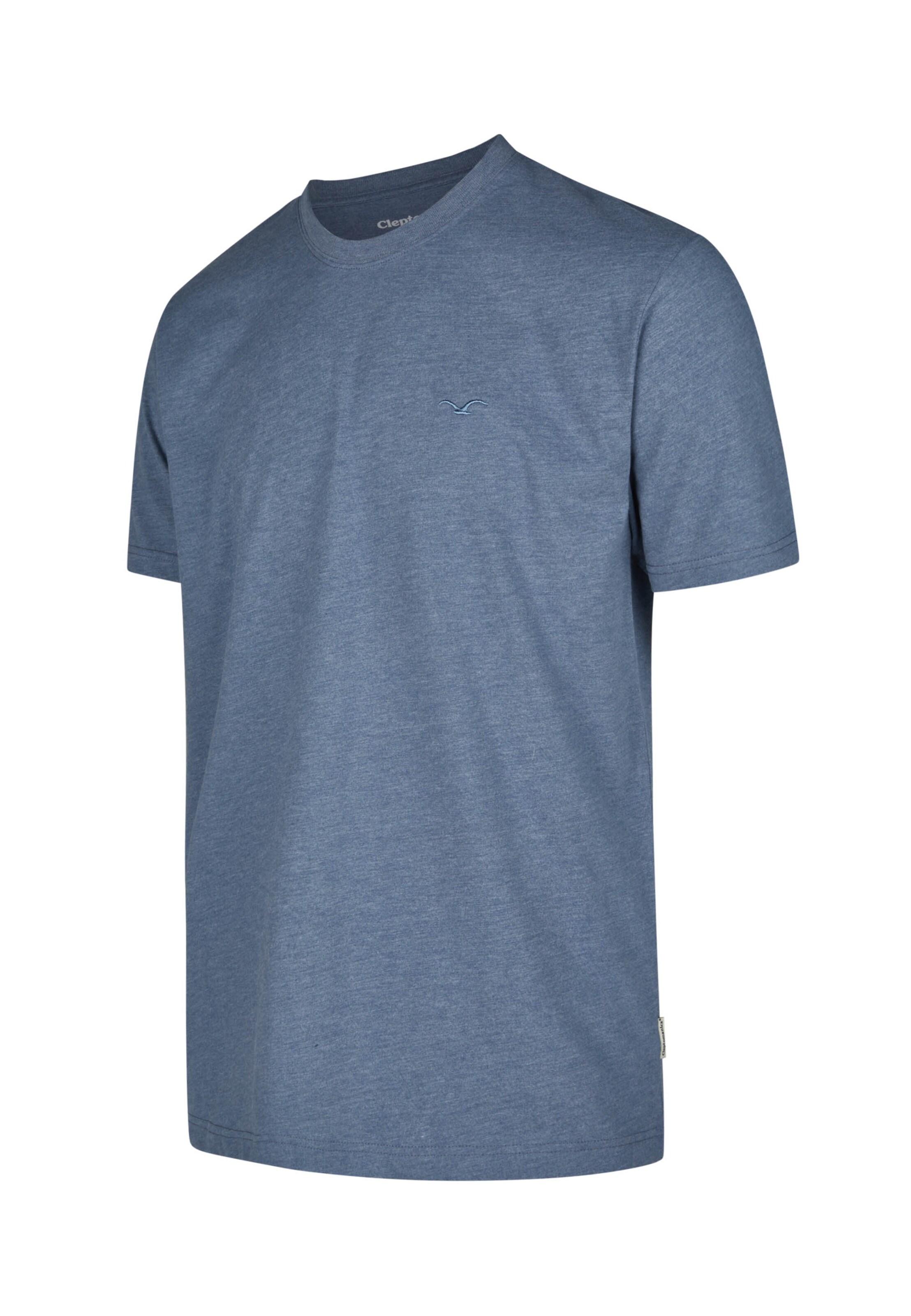 Cleptomanicx Shirt 'Ligull Stripe' in Blue