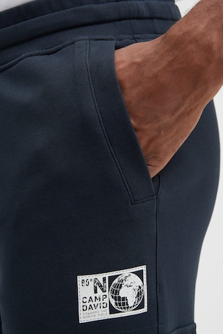 CAMP DAVID Regular Workout Pants in Blue