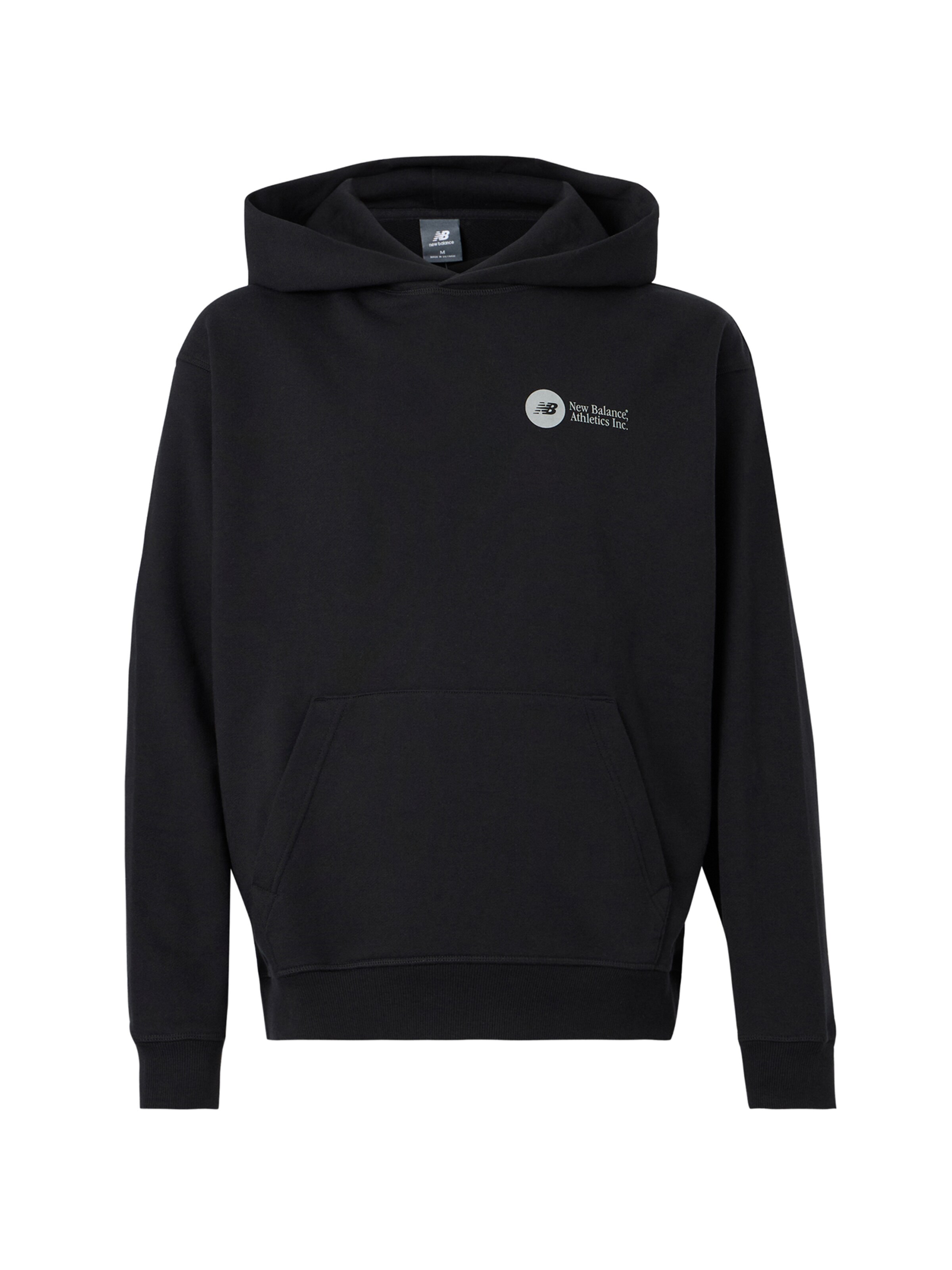 new balance Sweatshirt 'MT61M4JO' i svart: framsida