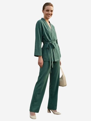My fashion - Calças de fato em verde