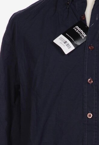 Engbers Button Up Shirt in L in Blue