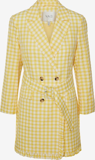 Y.A.S Kleid 'DIANELLA' in gelb / weiß, Produktansicht