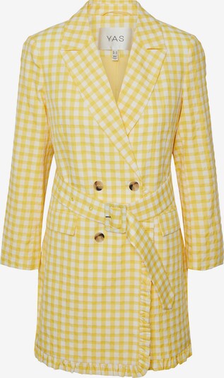 Y.A.S Robe 'DIANELLA' en jaune / blanc, Vue avec produit