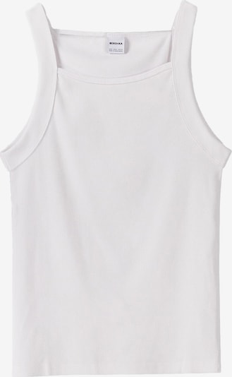 Bershka Shirt in weiß, Produktansicht